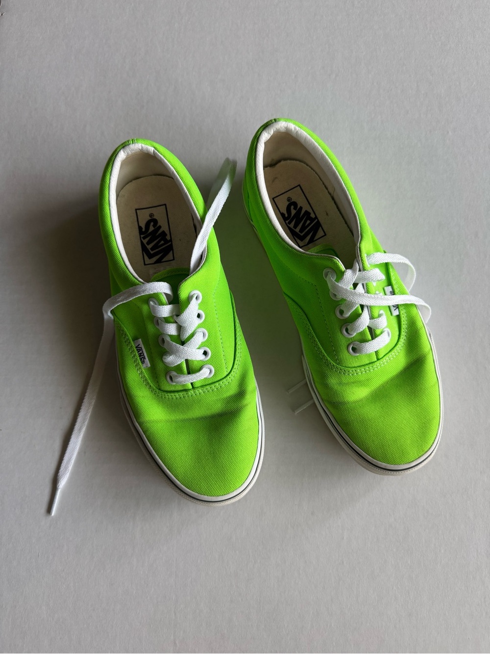 Vans Authentic Canvas Sneakers - Neon Green